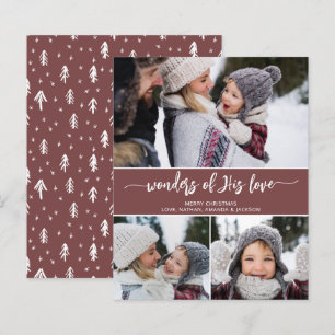 Papier Budget Modern Photo Collage Noël religieux