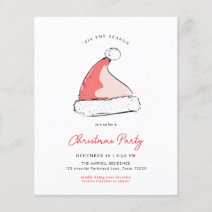 Papier Budget Moderne Festive Santas Casquette fête de No