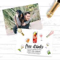 Budget Moderne Funny Photo Mariage Enregistrer La