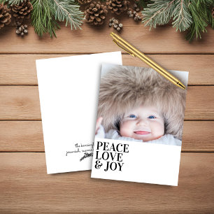 Papier Budget Moderne Minimal Paix Amour Joie Vacances Ph