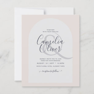 Papier Budget Moderne Typographie Arche minimaliste Maria