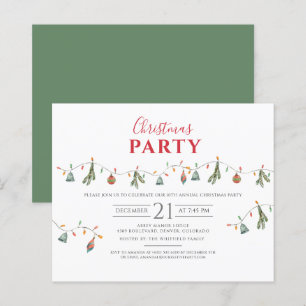 Papier Budget Noël Fête Invitation