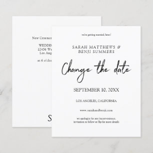 Papier Budget noir et blanc Modifier la date