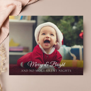 Papier Budget Nouveau bébé Plus de nuits silencieuses Car