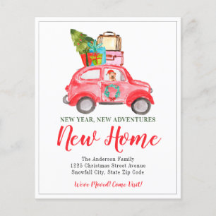 Papier Budget Nouvel An Accueil Fête de Noël Déménagement