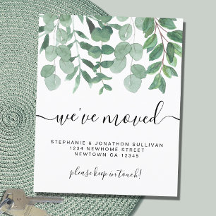 Papier Budget Nouvelle adresse Eucalyptus Moving Faire-pa