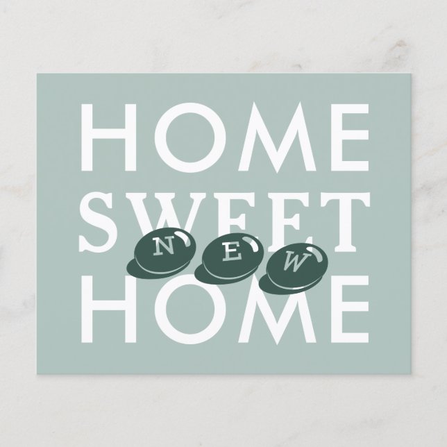 Papier Budget Nouvelle maison Sweet Home Moving Faire-par (Devant)