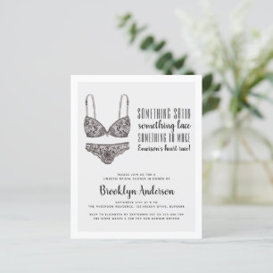 Papier BUDGET Ooh La Lingerie Douche Invitation