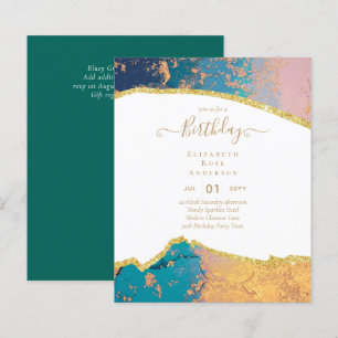 Papier BUDGET Paillettes Féerique Agate Jolie Fille Tout