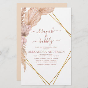 Papier Budget Pampas Brunch Grass Bubbly Boho