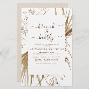 Papier Budget Pampas Grass Boho Brunch & Bubbly