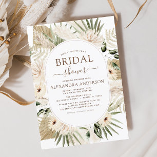 Papier Budget Pampas Grass Fête des mariées Boho Eucalypt