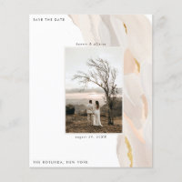 Budget photo Abstraite Enregistrer la date circula