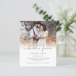 Papier Budget Photo Décidée pour chaque mariage Enregistr