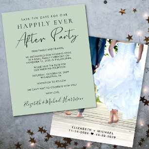 Papier Budget Photo Mariage Réception Sage Enregistrer La