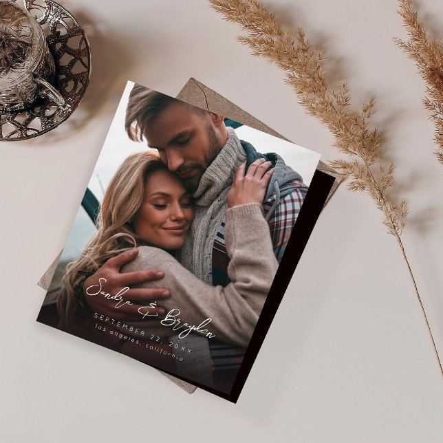 Papier Budget Photo V MOD Chic 8 Enregistrer la date (Créateur téléchargé)