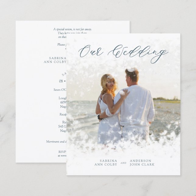 Papier Budget Photo Wimshi Notre script Mariage (Devant / Derrière)