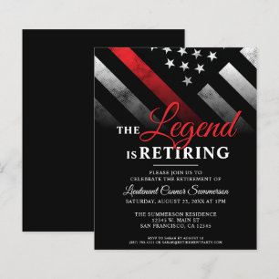 Papier Budget Pompier Retraite Invitation de pompiers