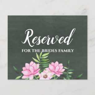 Papier Budget pour un panneau de mariage personnalisé ave