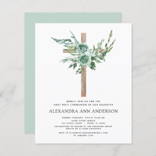 Papier Budget Première Communion Sainte Verdure Eucalyptu