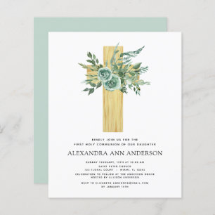 Papier Budget Première Communion Sainte Verdure Eucalyptu