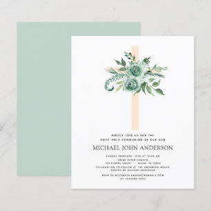 Papier Budget Première Communion Sainte Verdure Eucalyptu