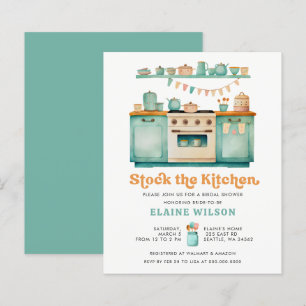 Papier Budget Rétro Stock de la Fête des mariées de cuisi