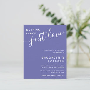 Papier Budget Rien De Fancy Just Love Faire-part de maria