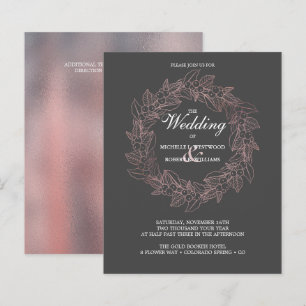 Papier BUDGET Romantique Élégant Rose Mariage de couronne