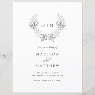Papier Budget Rustic Southern Cotton Enregistrer la date