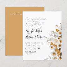 Budget Rustique Chamomile Mimosa Mariage floral