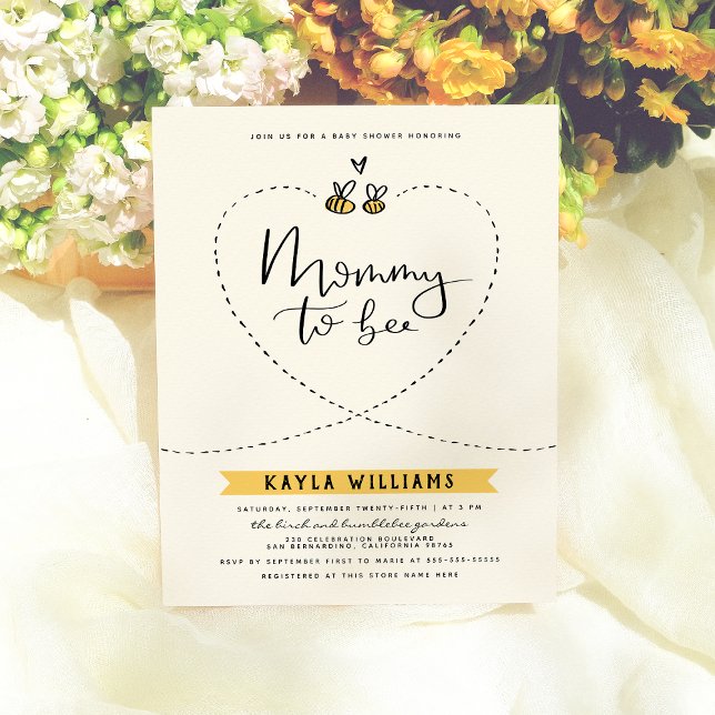 Papier Budget Rustique Maman À Être Baby shower (Créateur téléchargé)