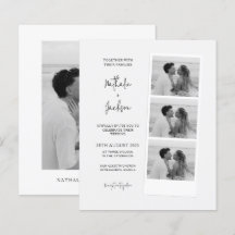 BUDGET Script de bande photo minimaliste Mariage 