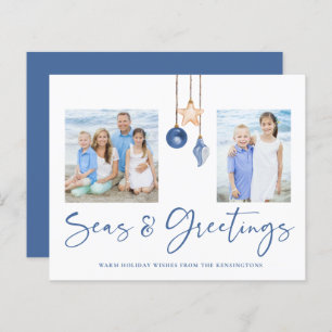 Papier Budget Seas Salutations Shell Orament Photo Fête