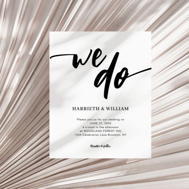 Papier BUDGET Simple noir et blanc Script Nous faisons Ma (Créateur téléchargé)