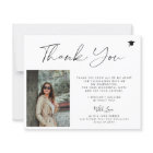 Budget simple script 2 photo graduation merci