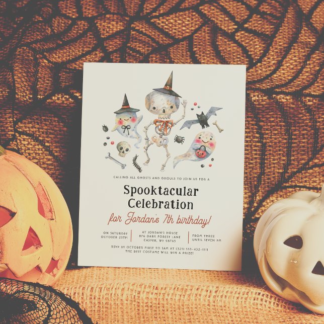 Papier Budget Spotacular Halloween Fantôme fête d'anniver (Créateur téléchargé)