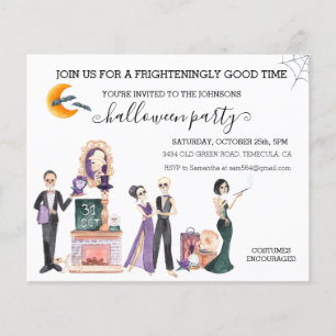 Papier Budget squelette de soirée Halloween 