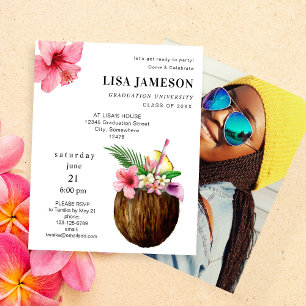 Papier Budget Tropical Coconut Gradauw/ Photo V2