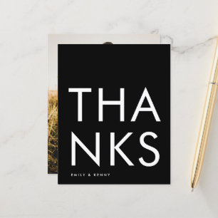 Papier Budget Ultra Moderne Grand Monogramme Merci