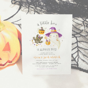 Papier Budget Un Petit Boo Halloween Baby shower Automne