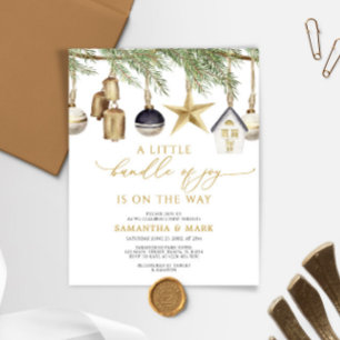 Papier Budget Un Petit Ensemble De Joy Baby shower Invita