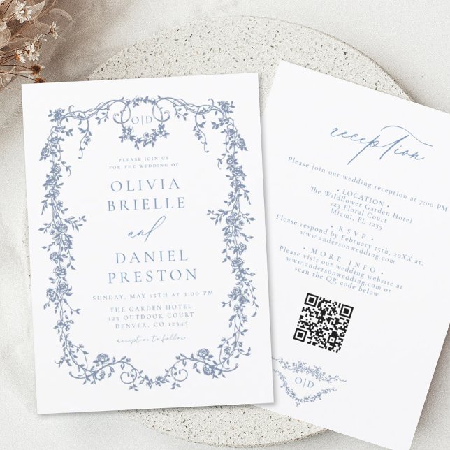 Papier Budget Victorien Français QR Code Tout en un Maria (Créateur téléchargé)