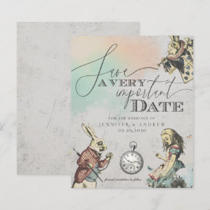 Papier Budget Vintage Alice au pays des merveilles Enregi