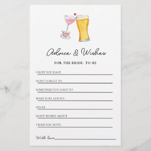 Papier Bulles & Brasserie douche Conseils & Vœux