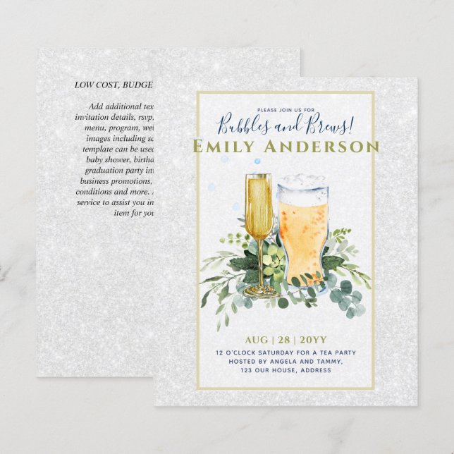 Papier Bulles d'Humour n Brûlons Fête des mariées de la b (Devant / Derrière)