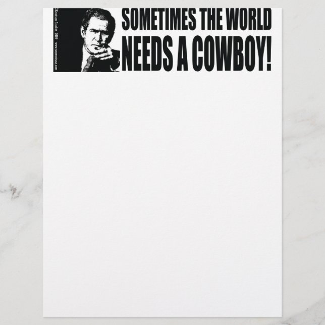 Papier Bush Cowboy (Devant)