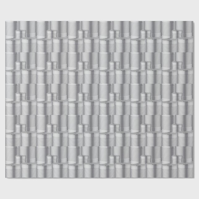 Papier Cadeau 10th Wedding Anniversary, Tin Anniversary (Plat)