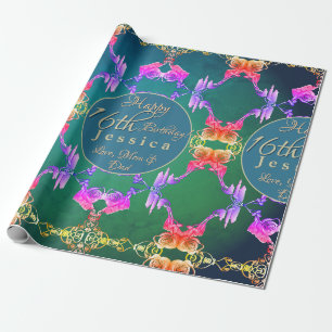 Papier Cadeau 16e anniversaire 