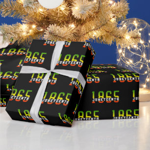 Papier Cadeau 1865, 1865, fête de la liberté noire